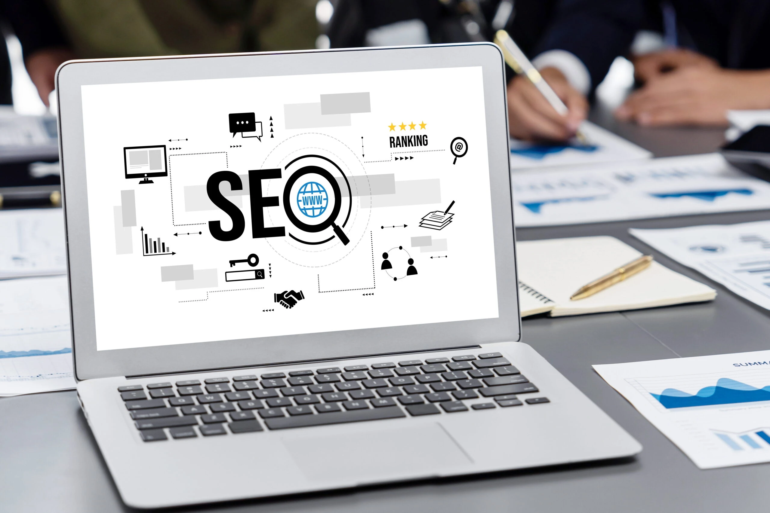 SEO Services on laptop - What Does SEO Do.