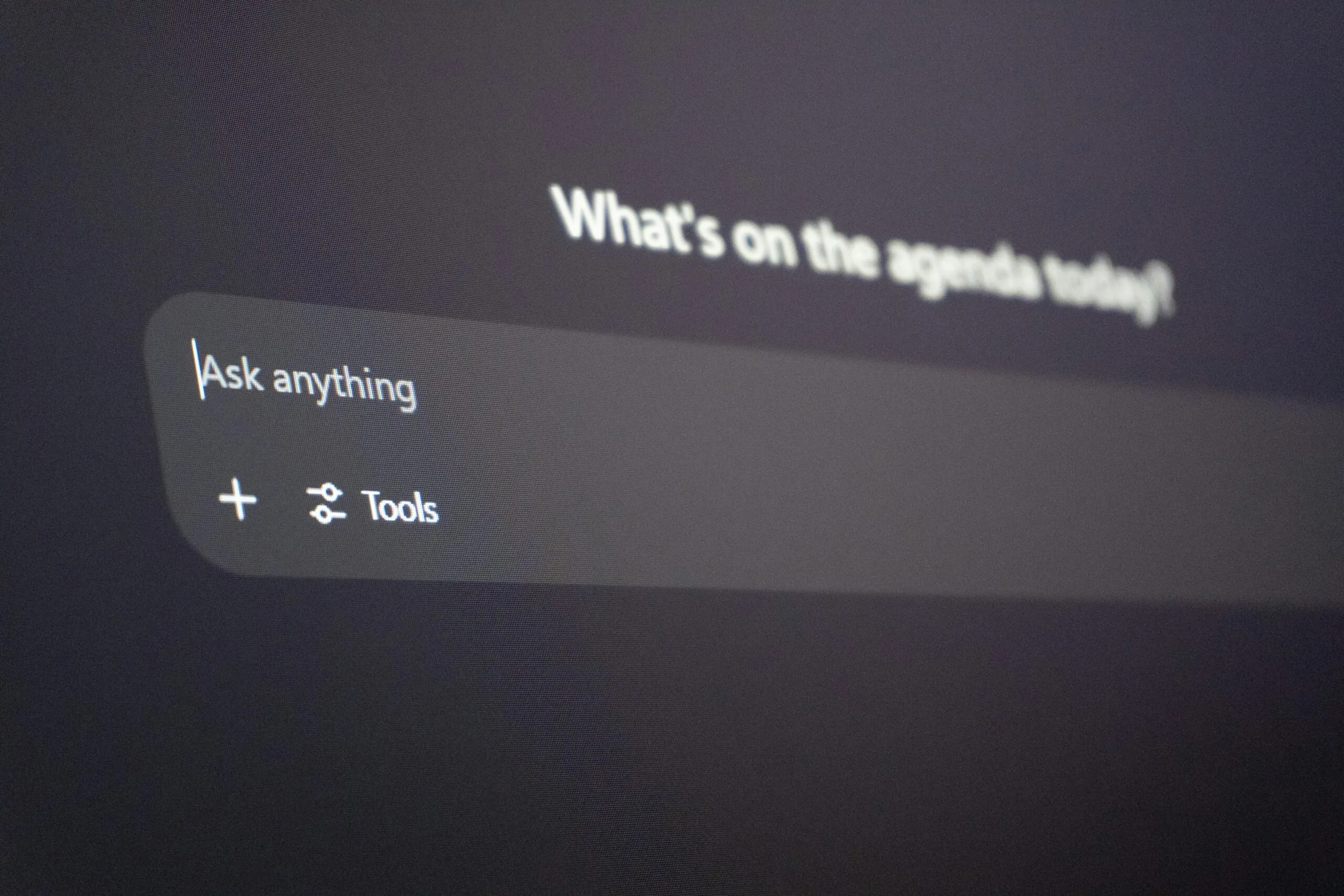 ChatGPT AI Search Box