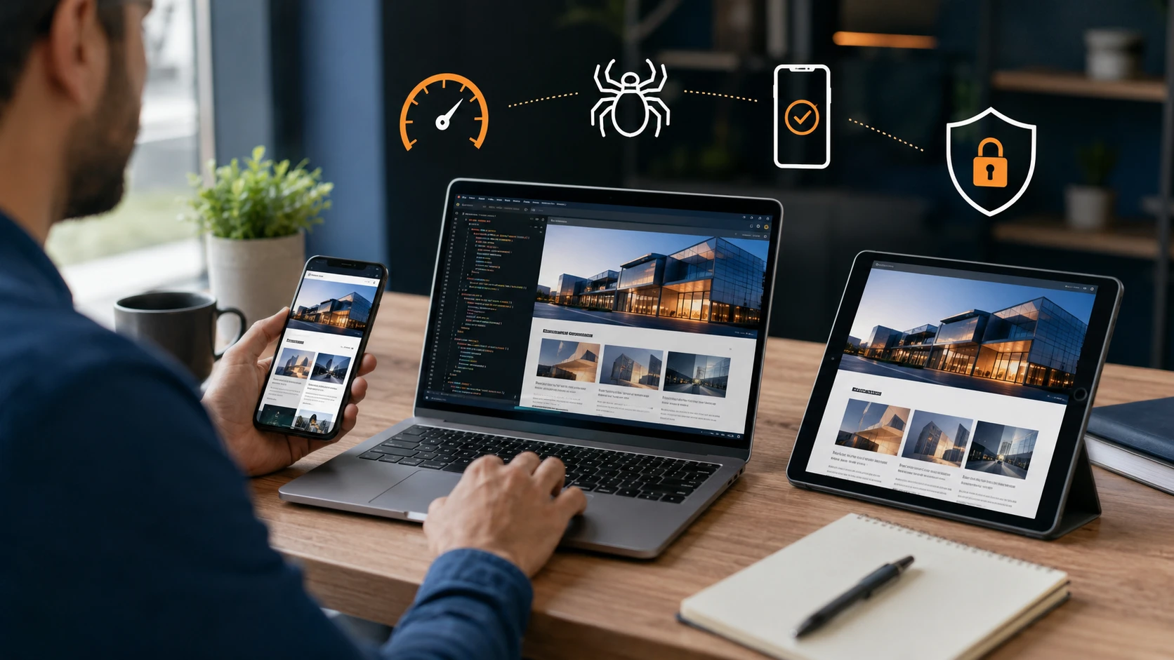 Technical SEO testing across desktop and mobile devices